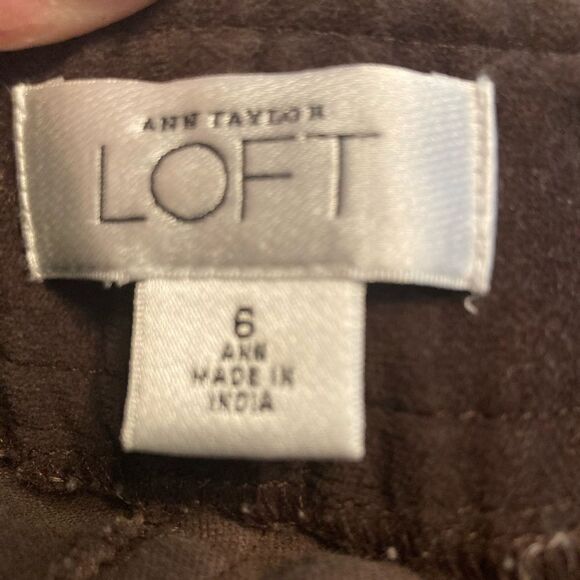 Loft wide leg retro corduroy jeans w/cool front pockets & snap fly❤️🌹 - Picture 9 of 11